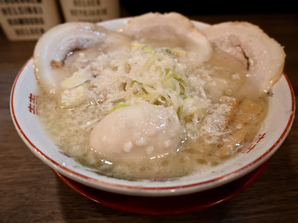2023年2月オープン背脂らーめん背脂チャチャチャ