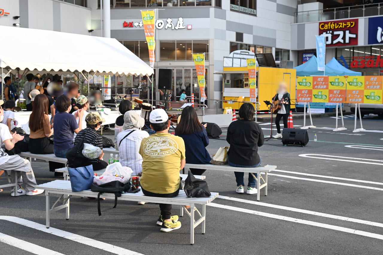 【八潮市】暑い日は枝豆にビール！やしお枝豆まつり大好評の様子でした。